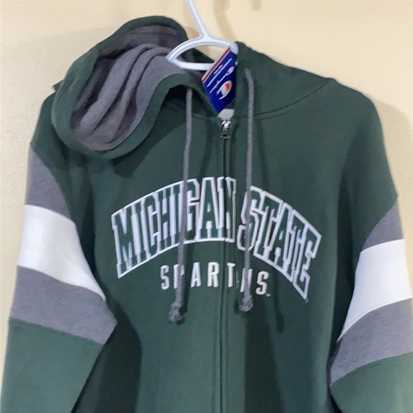 Michigan State Spartans, Men’s Small & Large Stitched Lettering, NWT - Picture 2 of 4